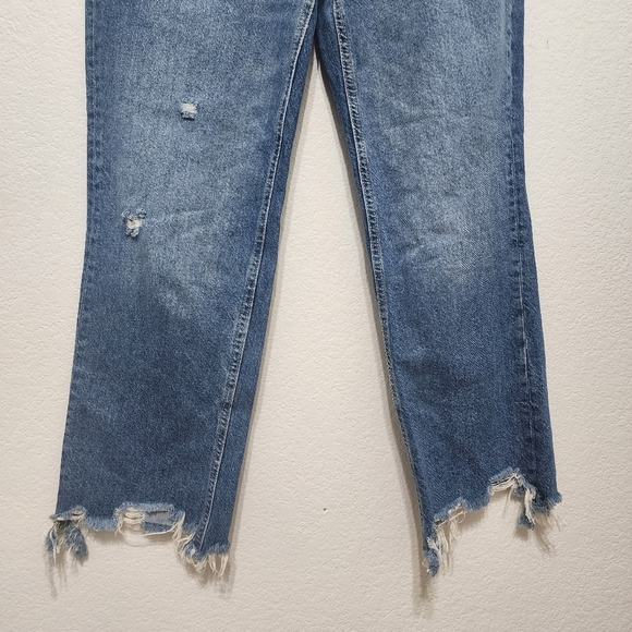 We The Free Maggie Mid Rise Straight Leg Jeans Size 28 - Picture 3 of 10